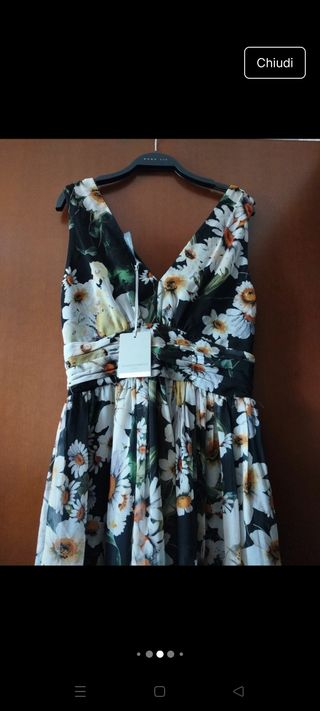 Abito Sandro Ferrone floreale XS