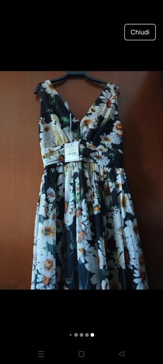 Abito Sandro Ferrone floreale XS