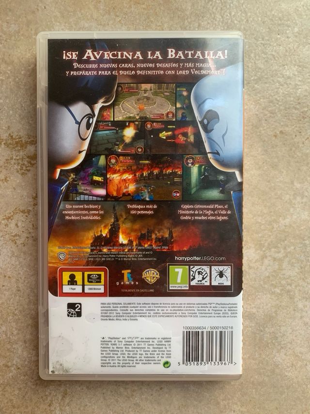 ACEPTO OFERTAS - Lego Harry Potter Años 5-7 - PSP