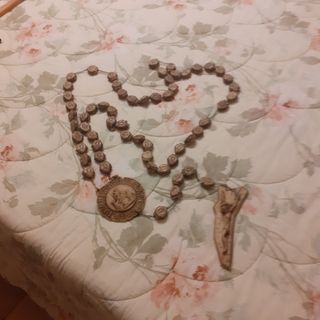 Rosario resina anni '70 - Lungo 1,60 m