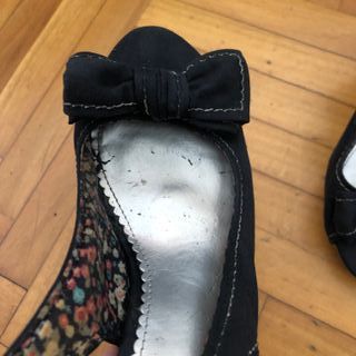 Zapatos tacón negros