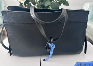 Bolso negro Parfois Asa corta y larga bandolera. 