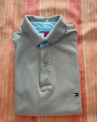 Polo Tommy Hilfiger M Beige