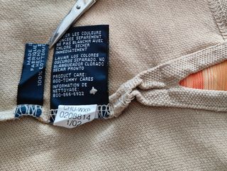 Polo Tommy Hilfiger M Beige