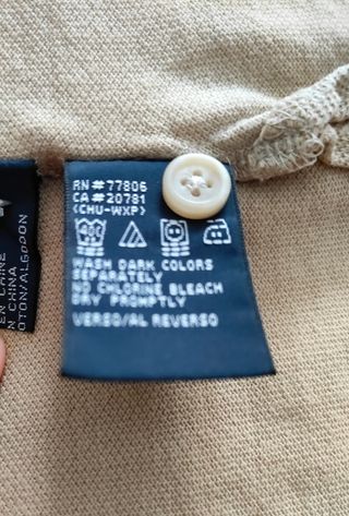 Polo Tommy Hilfiger M Beige