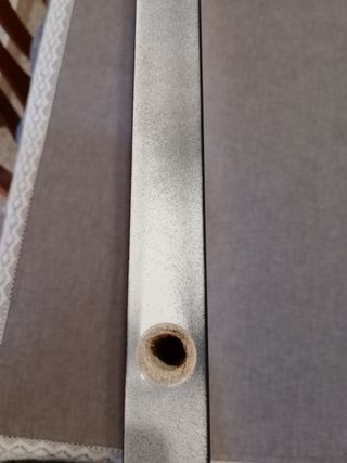 Mensole nere in legno massello