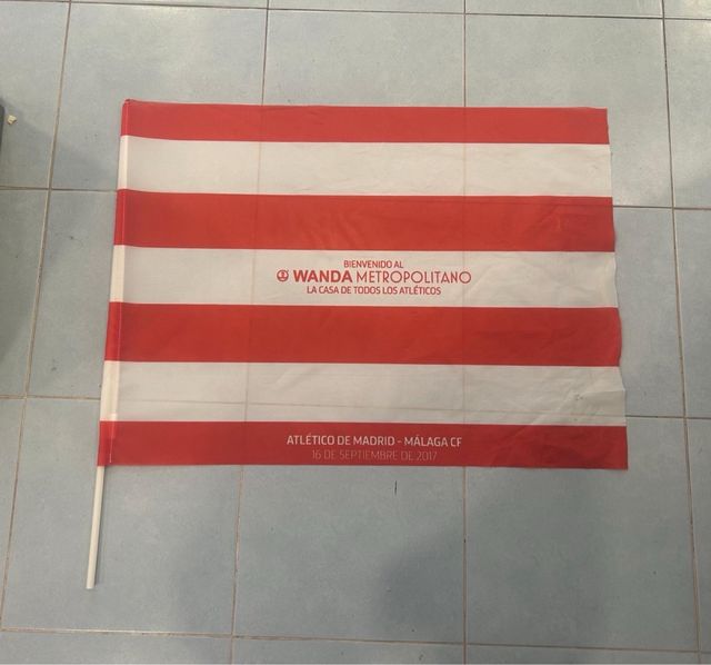 Bandera Atlético Madrid - Wanda Metropolitano
