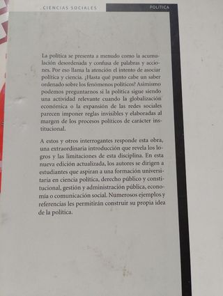 Ciencia política: un manual