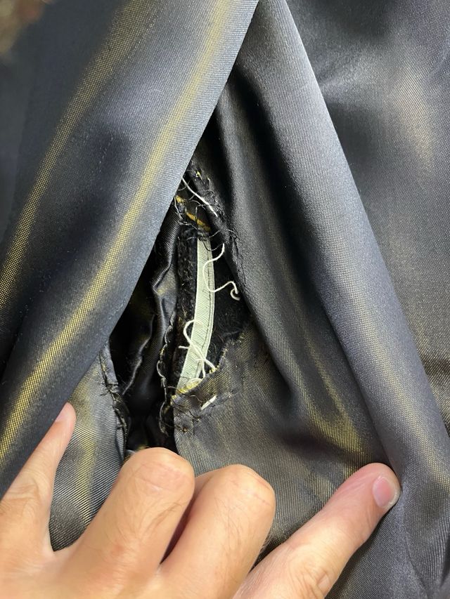 Abrigo mujer marrón verdoso