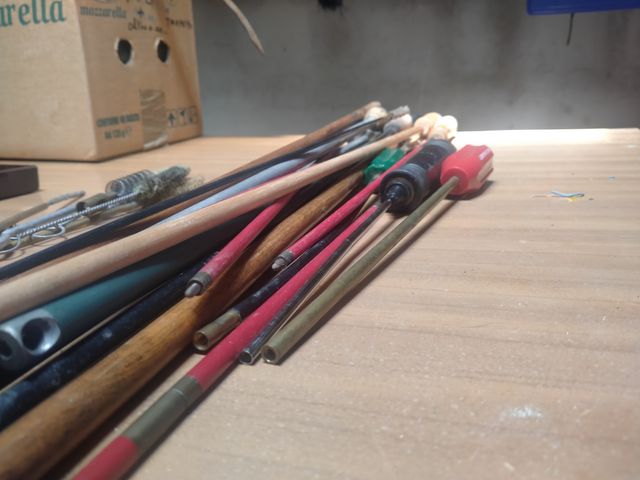 Scovolini pulizia canne fucili - 15pz