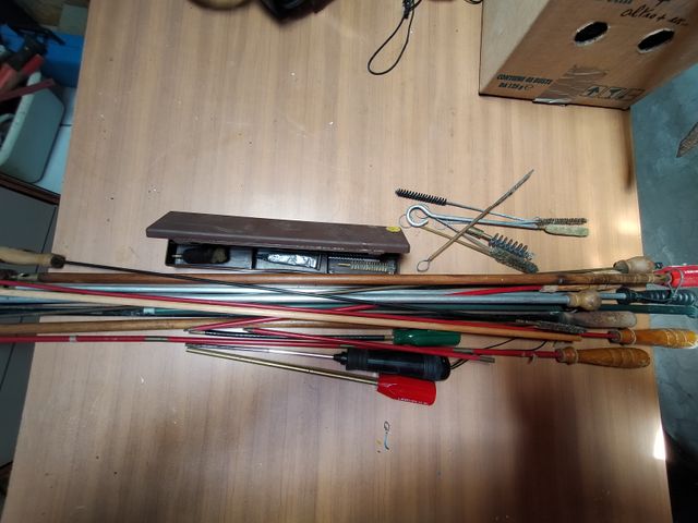 Scovolini pulizia canne fucili - 15pz