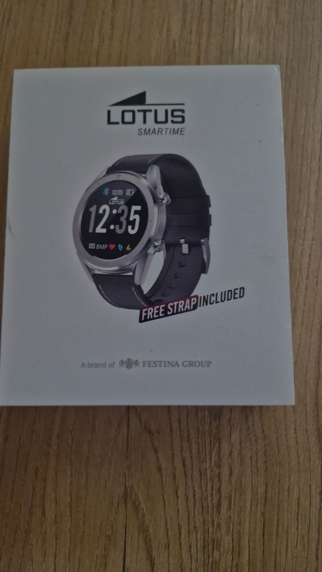 Reloj Lotus Smartwatch Negro