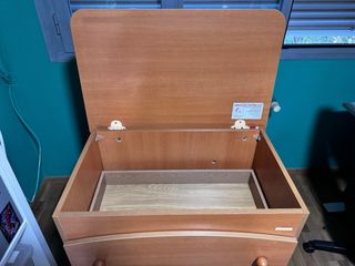 Cambiador con cajonera bebé