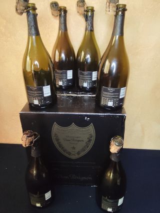 6 Bottiglie Vuote Dom Pérignon 2015
