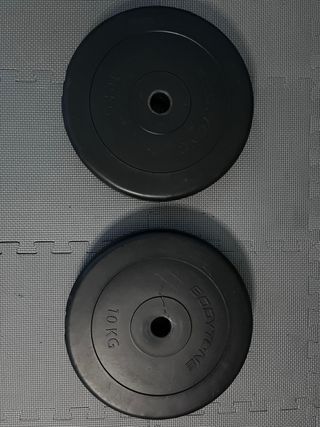 Lote de Discos Gimnasio