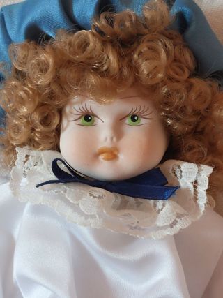 Bambola Porcellana - Capelli Ricci