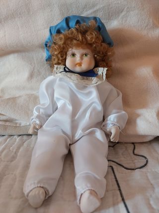 Bambola Porcellana - Capelli Ricci