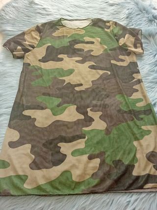 Vestido militar playero