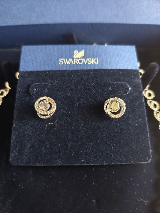 Conjunto Swarovski Angelic: Collar y pendientes