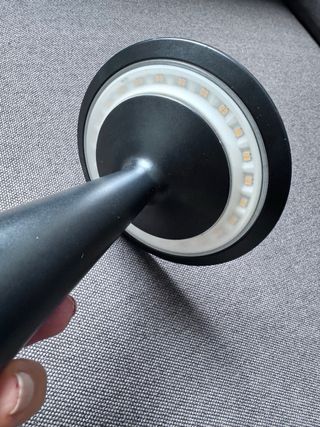 Lampada Zarrefano - portatile nera