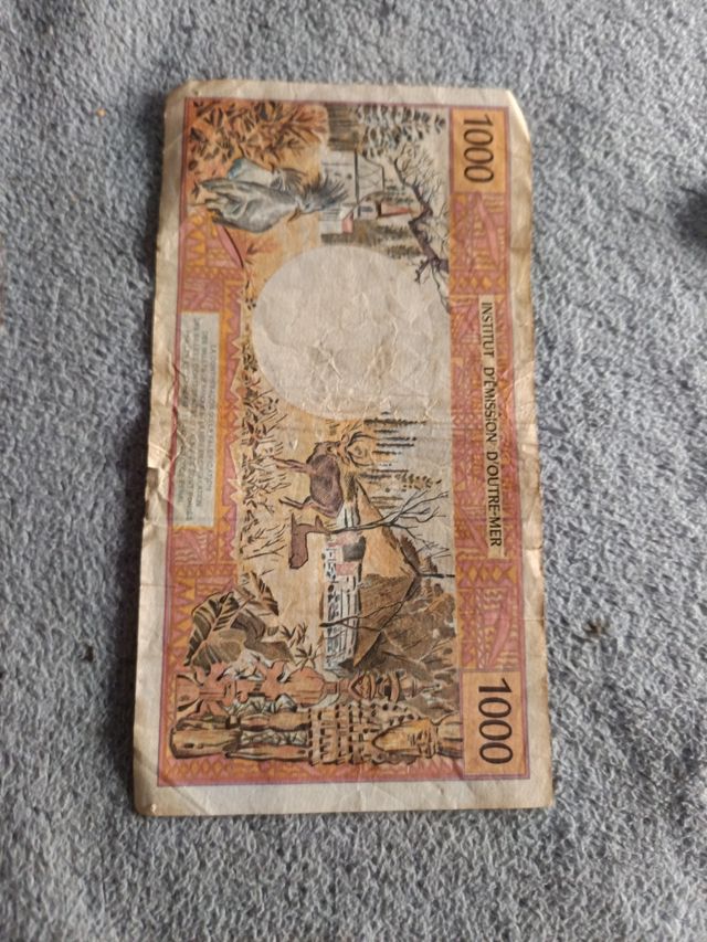 Billete 1000 Francos - Francia