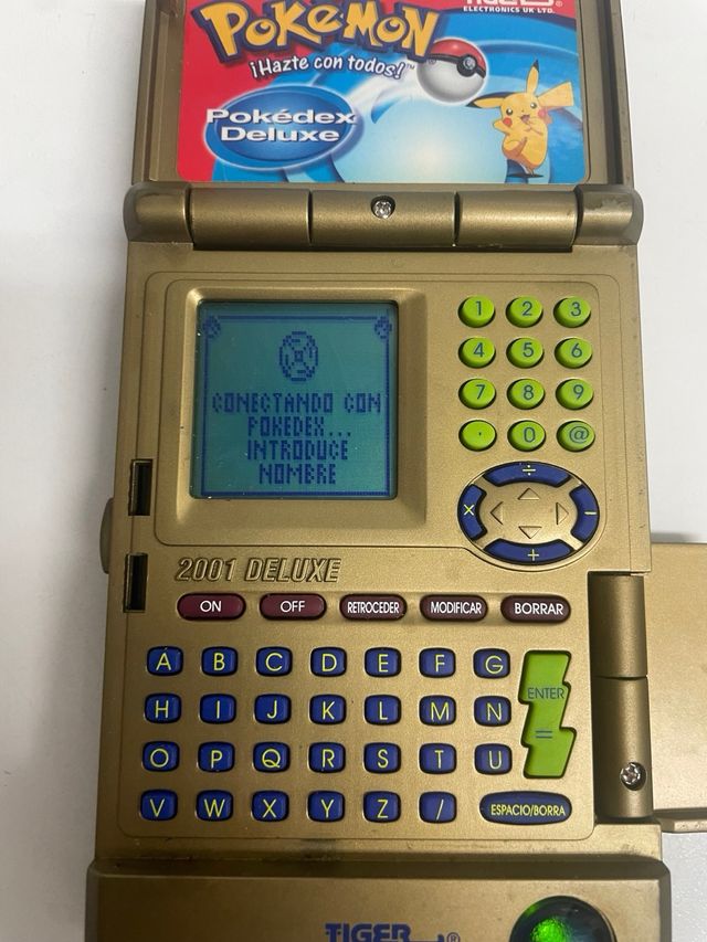 Pokédex Deluxe Tiger 2001