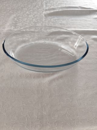 set servizio di vassoi in vetro, pezzi 3