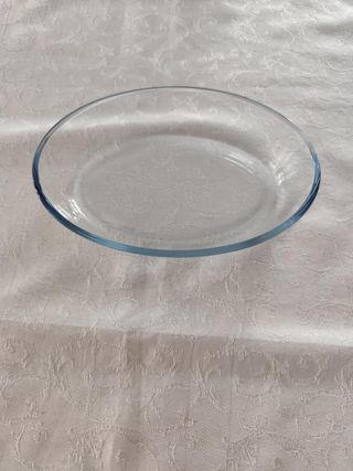 set servizio di vassoi in vetro, pezzi 3