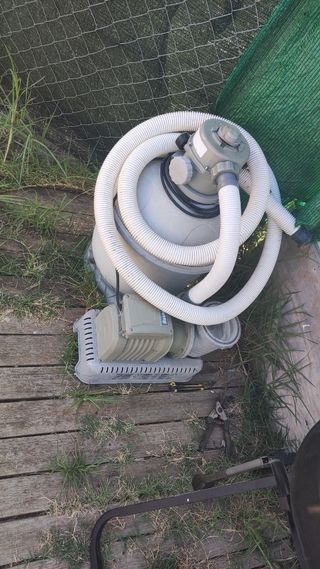 Depuradora Bestway piscina con motor estropeado