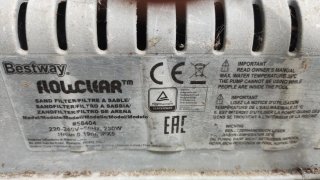 Depuradora Bestway piscina con motor estropeado