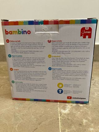 Pelota Follow Me Bambino - Bebés +6m