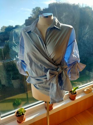 Camisa azul XL - Zara