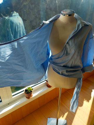 Camisa azul XL - Zara