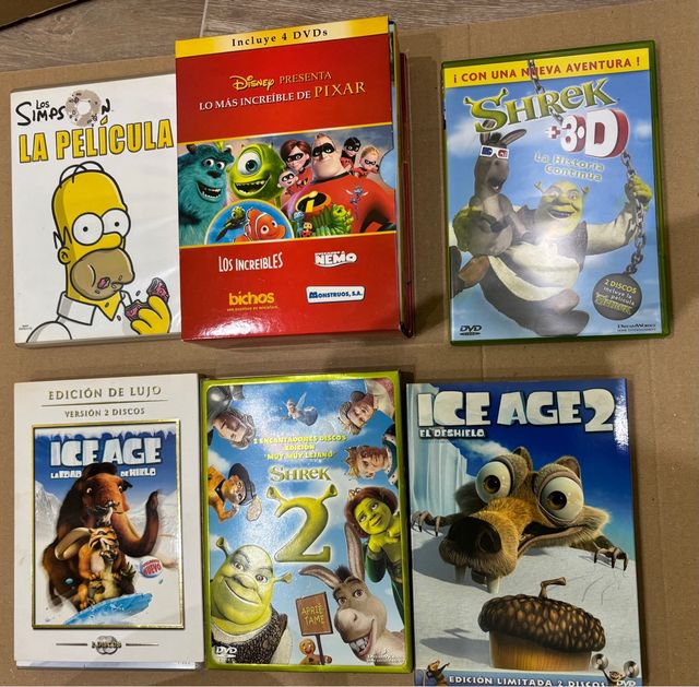 Pack Peliculas Animadas DVD (Español)