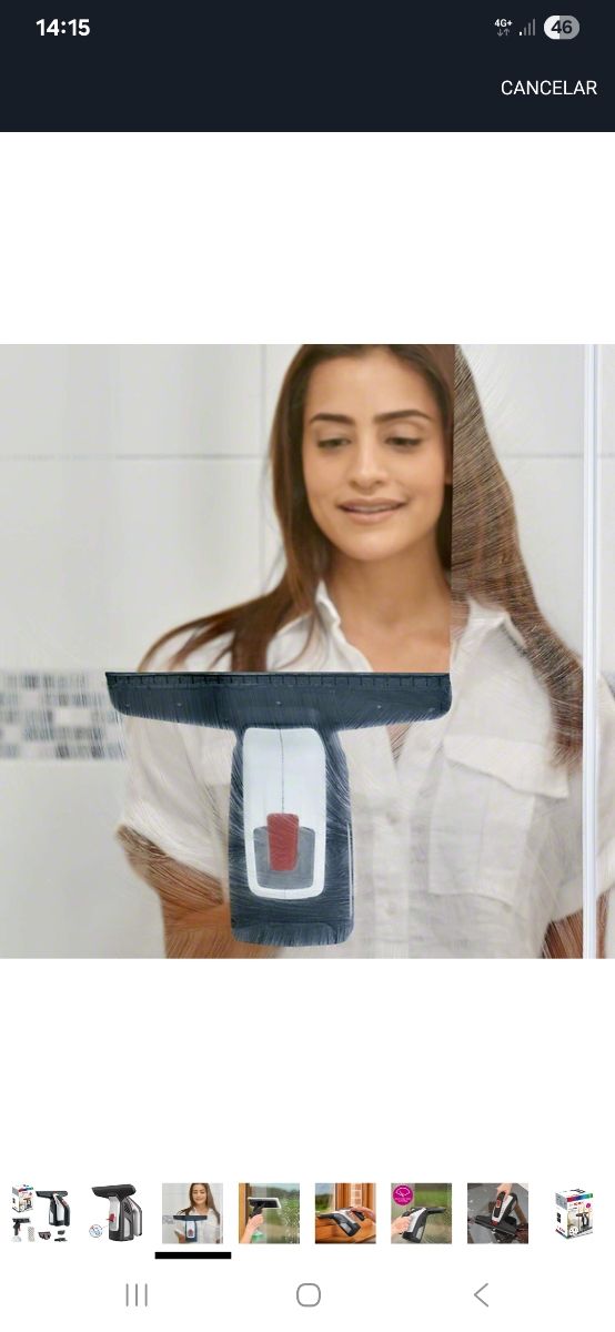 Máquina de limpia cristales