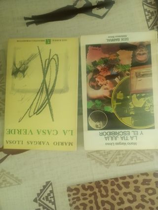  Lote 2 libros Mario Vargas llosa 