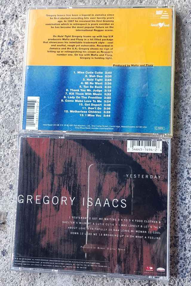 Gregory Isaacs: 2 CDs Reggae