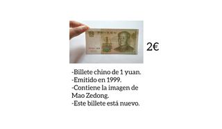 Billetes antiguos de distintos países 