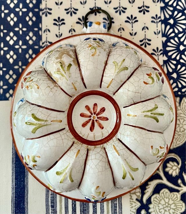 Stampo  in ceramica italiana Bassano vintage