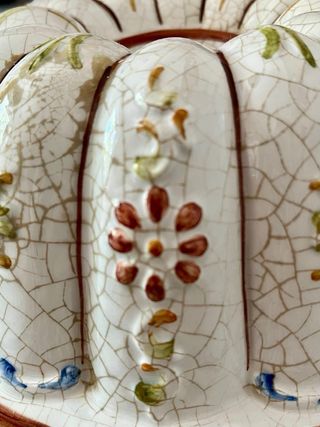 Stampo  in ceramica italiana Bassano vintage