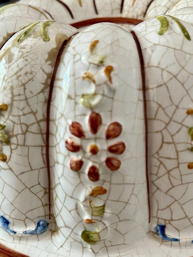 Stampo  in ceramica italiana Bassano vintage