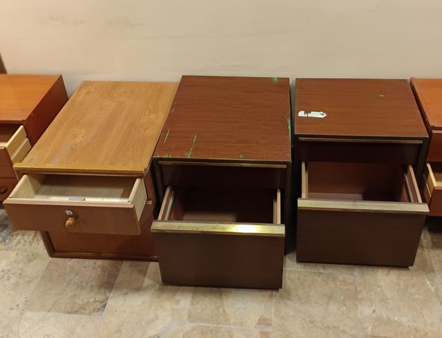 3 Cajoneras Madera - Oficina