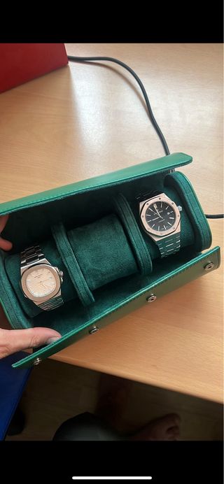 Estuche reloj 3 unidades - Verde