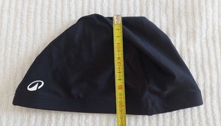 Cuffia nera per piscina, Nuoto in Tessuto - Unisex