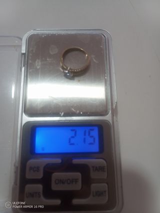 Anillo oro bajo