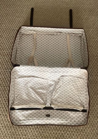 Maleta Loewe ante marrón