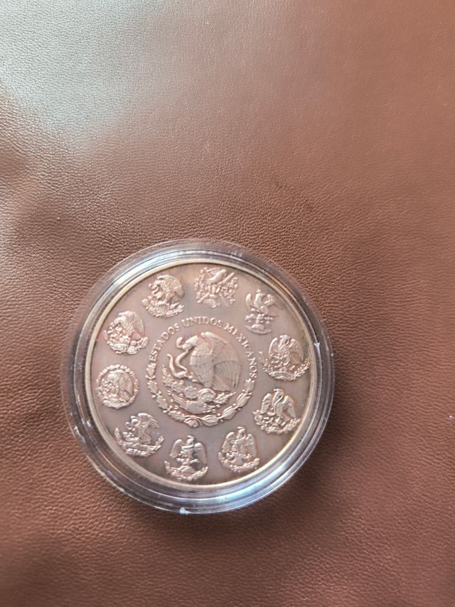 Onza Plata .999 Libertad México 2014
