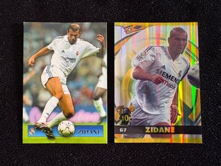 Lote Cromos Zidane Real Madrid
