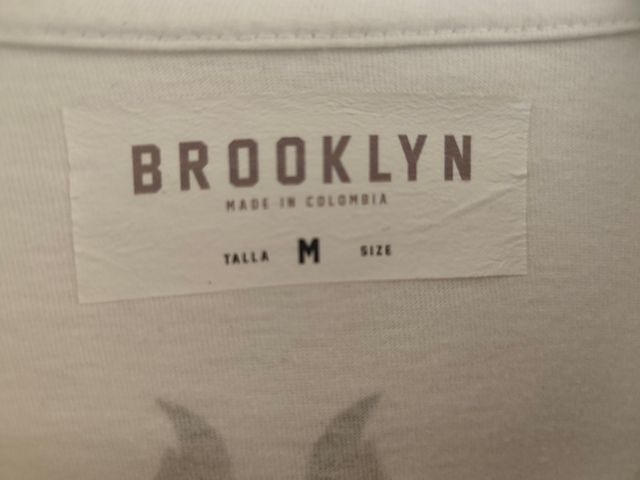 Camiseta Brooklyn blanca - Talla única