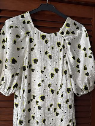 Vestido Bimba y Lola - Blanco y Negro